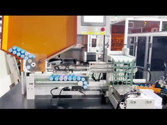 Автоматическая наклейка для литийных батарей с цилиндрическими ячейками