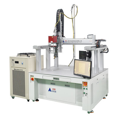 Квадратный одноклеточный литийный аккумулятор Gantry Laser Welding Полуавтоматическая лазерная спецоварка